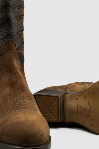 Cormac Brown Suede Boots