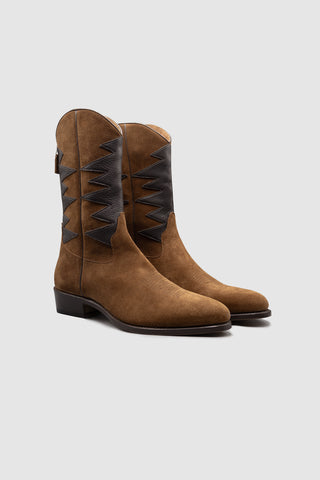 Cormac Brown Suede Boots