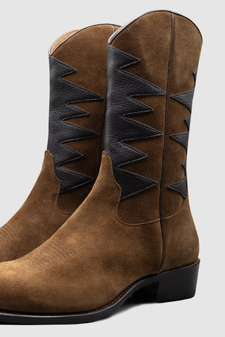 Cormac Brown Suede Boots