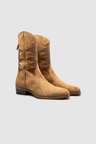 Cormac Desert Light Brown Roughout Suede Boots