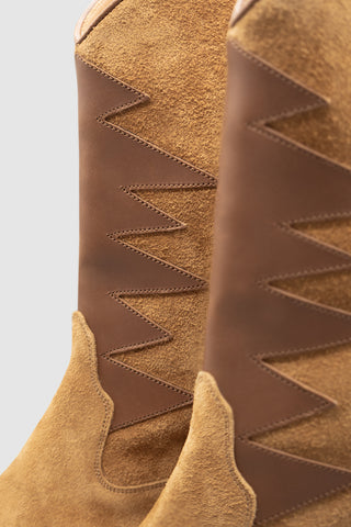 Cormac Desert Light Brown Roughout Suede Boots