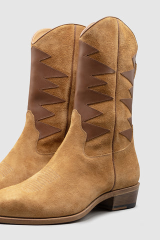 Cormac Desert Light Brown Roughout Suede Boots