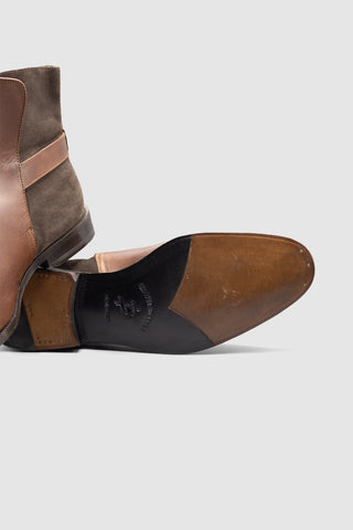 Lermontov Brown Calf/Suede Boots