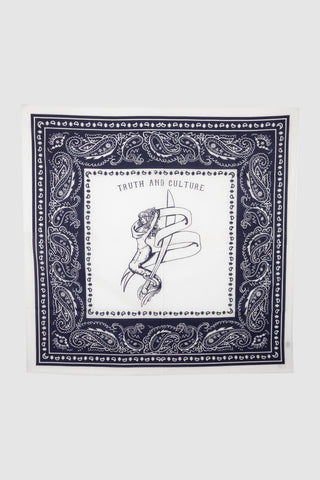 Lorelei Navy Blue Bandana Extra Large