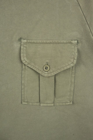 Sugar Military Green Crewneck