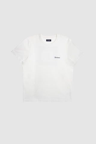 Barbanera Vince t-shirt in raw cotton with front black logo print