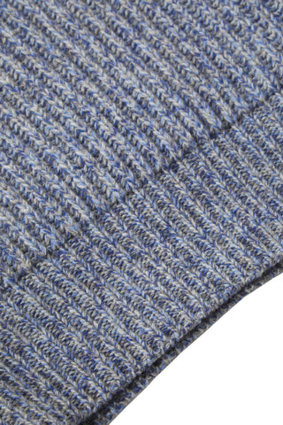 Kirk Light Blue Merino Wool Sweater