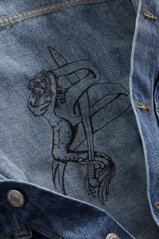 Neil Blue Medium Wash Jacket