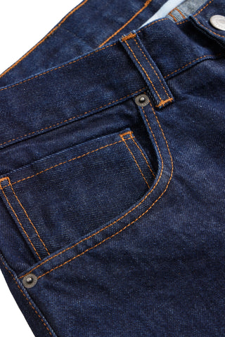 Gaucho Blue Dark Rinsed Wash Jeans