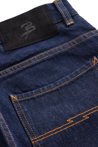 Gaucho Blue Dark Rinsed Wash Jeans