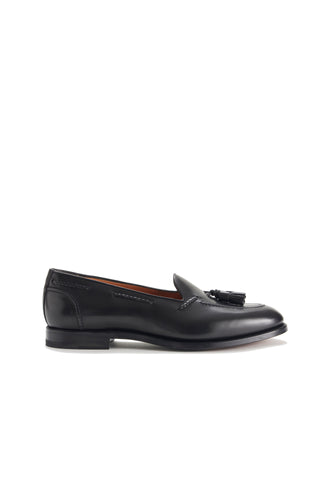 Hemingway Black Calf Tassel Loafers