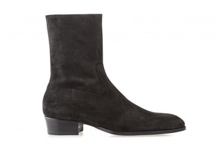 Cash Black Suede Boots