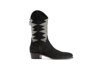 Cormac Black Suede Boots