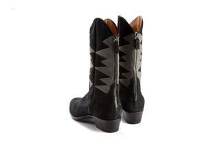 Cormac Black Suede Boots