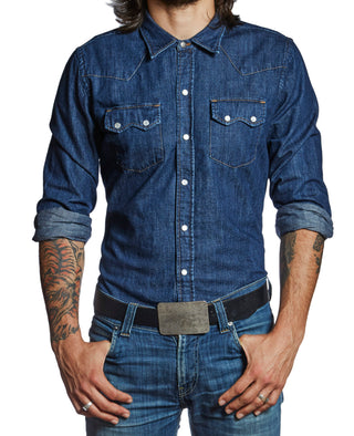 FDP Dark Wash Denim Shirt