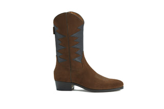 BARBANERA-BROWN-SUEDE-BOOTS