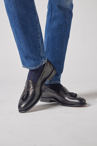 Barbanera-Hemingway-Black-Calf-Loafers