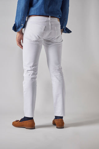 Barbanera-bandito-white-slim-fit-selvedge-jeans-back