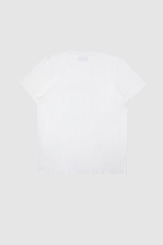 Aim for the Heart Raw Cotton White Tee