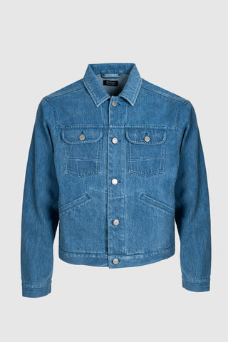 Alan Baby Blue Wash Jacket