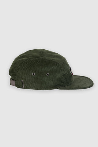 Babe Military Green Corduroy Snapback Cap