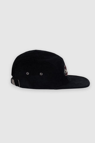 Babe Black Corduroy Snapback Cap