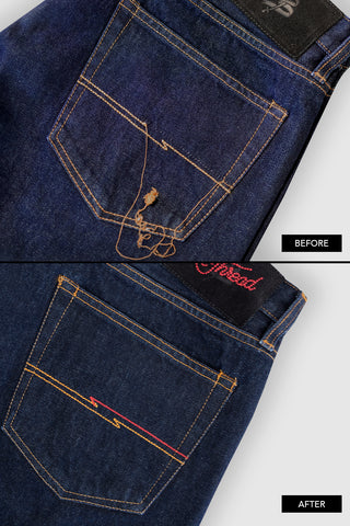 [Re-Thread] Bandito Dark Rinsed Wash Jeans 