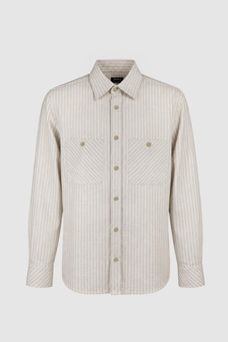 Bruce Vintage Striped Cotton Shirt
