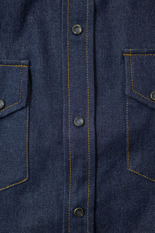 Carlito Dark Rinsed Denim Shirt