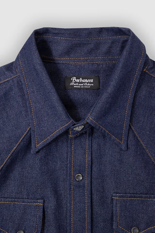 Carlito Dark Rinsed Denim Shirt
