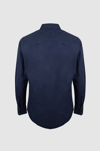 Carlito Western Navy Blue Shirt