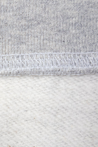 Caruso Grey Melange Brushed Crewneck