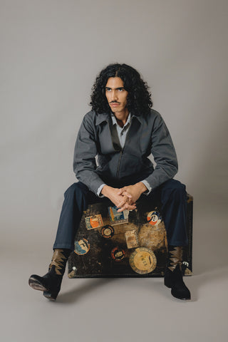 Charles Charcoal Work Jacket