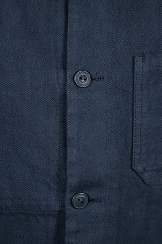 Fallen Navy Blue Selvedge Denim Jacket