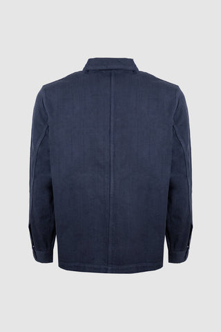 Fallen Navy Blue Selvedge Denim Jacket