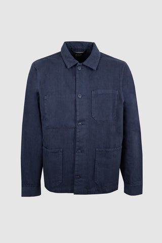 Fallen Blue Navy Selvedge Denim Jacket