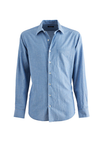 Faulkner Light Blue/Navy Shirt