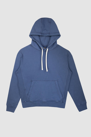 Frank Felpa Cappuccio Blu Iolite