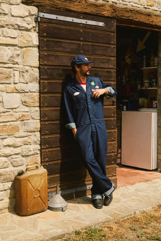 Bill Denim Overall Dark Rinsed