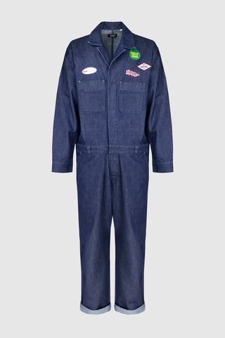 Bill Denim Overall Dark Rinsed