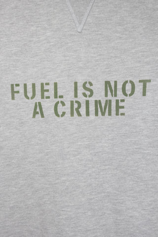 Caruso Light Grey Melange Crew Neck Sweatshirt