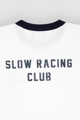 Ronny Ringer T-shirt Blue/White