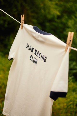Ronny Ringer T-shirt Blue/White