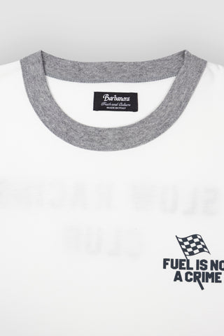 Ronny Ringer T-shirt Grey/White