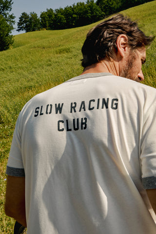 Ronny Ringer T-shirt Grey/White