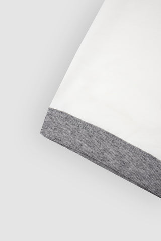 Ronny Ringer T-shirt Grey/White