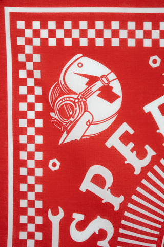 Speed Red Bandana
