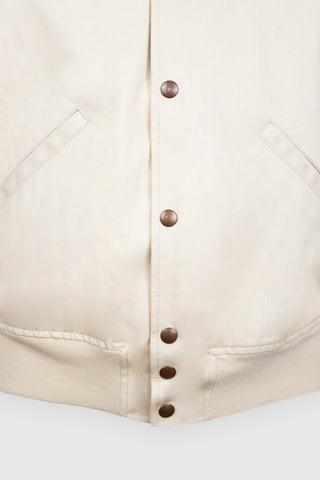 Walter Bomber Jacket Cream