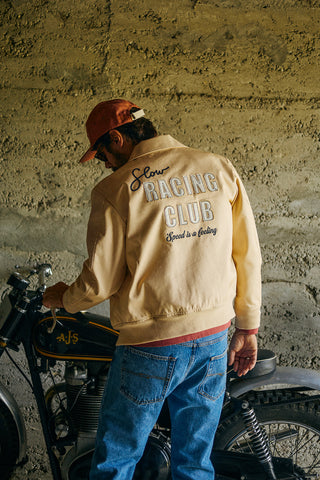 Walter Bomber Jacket Cream