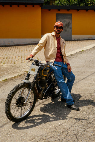 Walter Bomber Jacket Cream